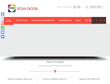 Tablet Screenshot of doxadigital.org